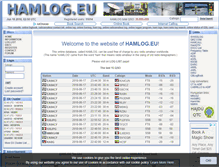 Tablet Screenshot of hamlog.eu
